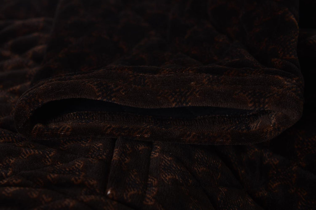 CELINE Brown Triomphe Quilted Jacket Size 36 Small