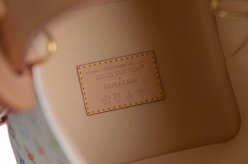 LOUIS VUITTON Takashi Murakami White Multicolour All In BB