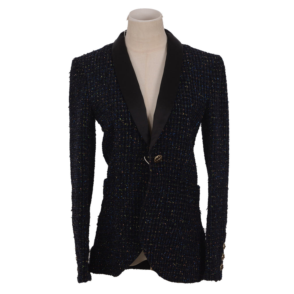 CHANEL 2019 Tweed Evening Jacket Size 34 XS
