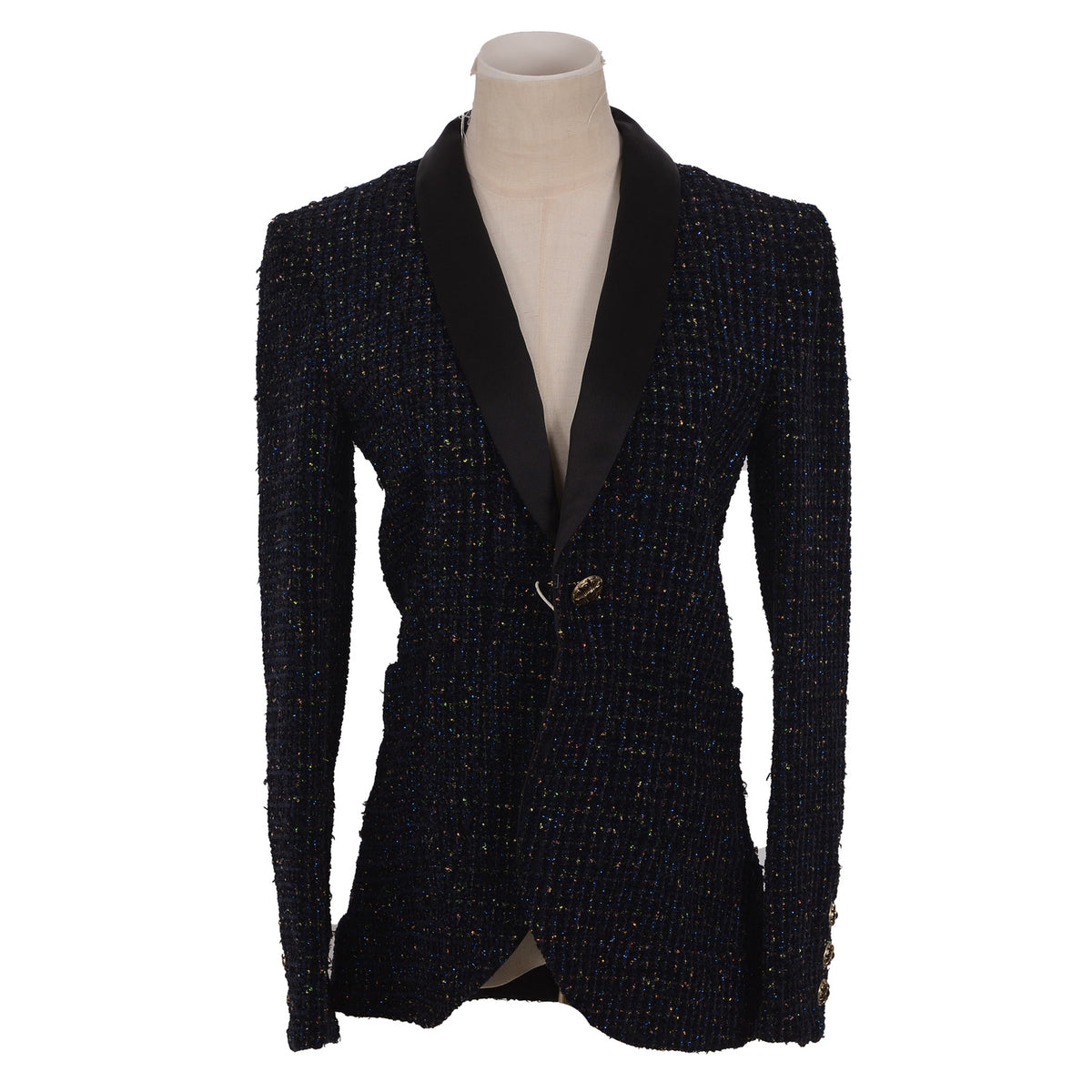 CHANEL 2019 Tweed Evening Jacket Size 34 XS