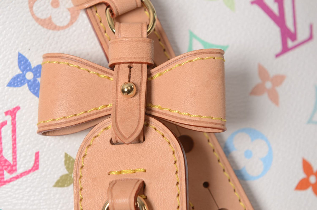 LOUIS VUITTON Takashi Murakami White Multicolour All In BB