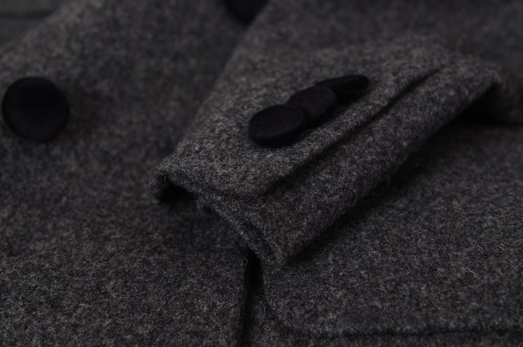 GUCCI Velvet Collar Wool Coat Size 42 Medium