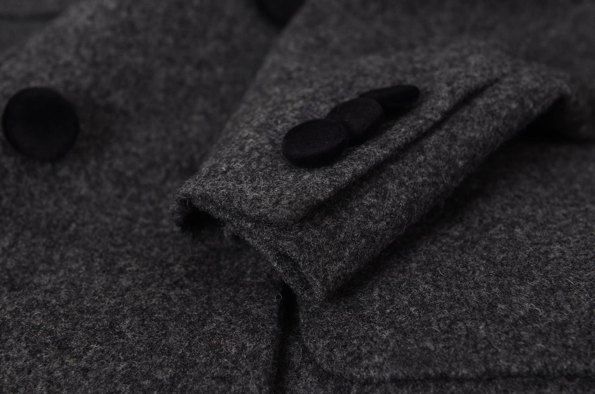 GUCCI Velvet Collar Wool Coat Size 42 Medium