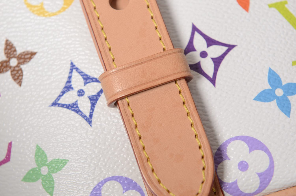 LOUIS VUITTON Takashi Murakami White Multicolour All In BB