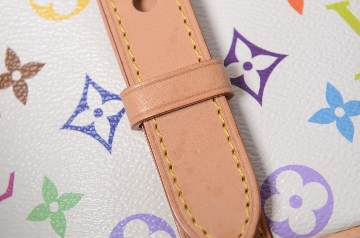 LOUIS VUITTON Takashi Murakami White Multicolour All In BB