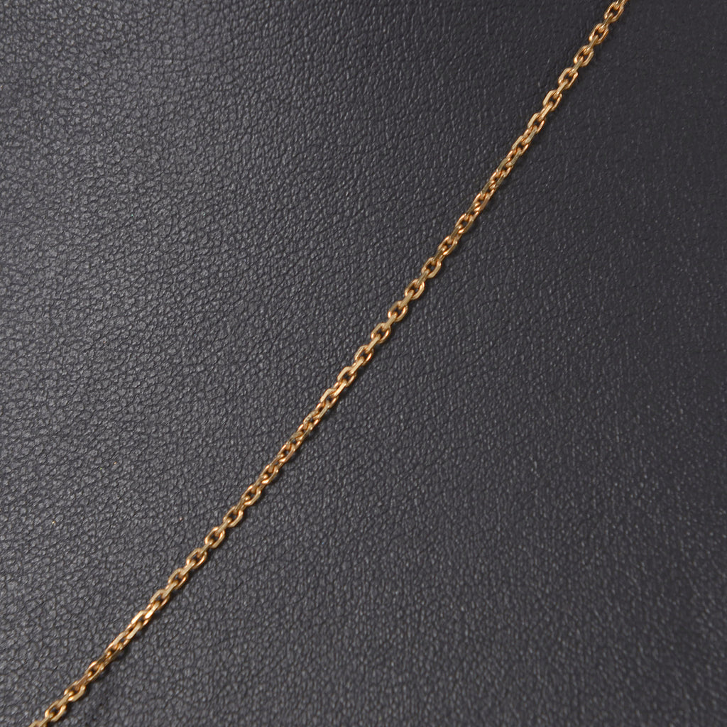 VAN CLEEF & ARPELS Sweet Alhambra Necklace MOP 18K Yellow Gold