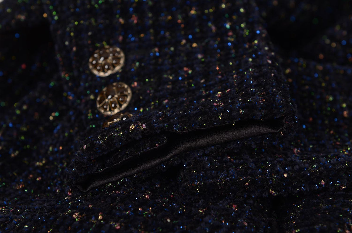 CHANEL 2019 Tweed Evening Jacket Size 34 XS