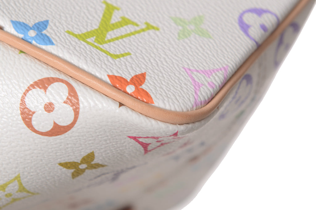 LOUIS VUITTON Takashi Murakami White Multicolour All In BB