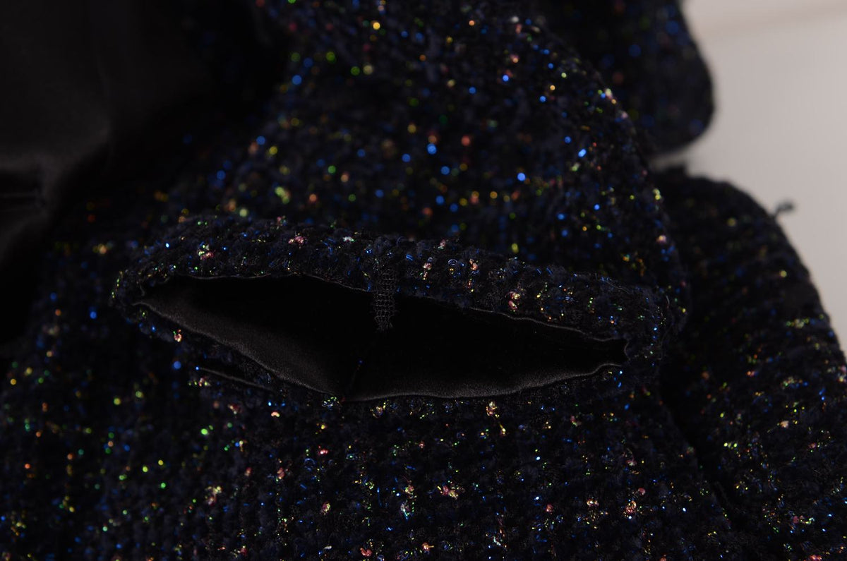 CHANEL 2019 Tweed Evening Jacket Size 34 XS