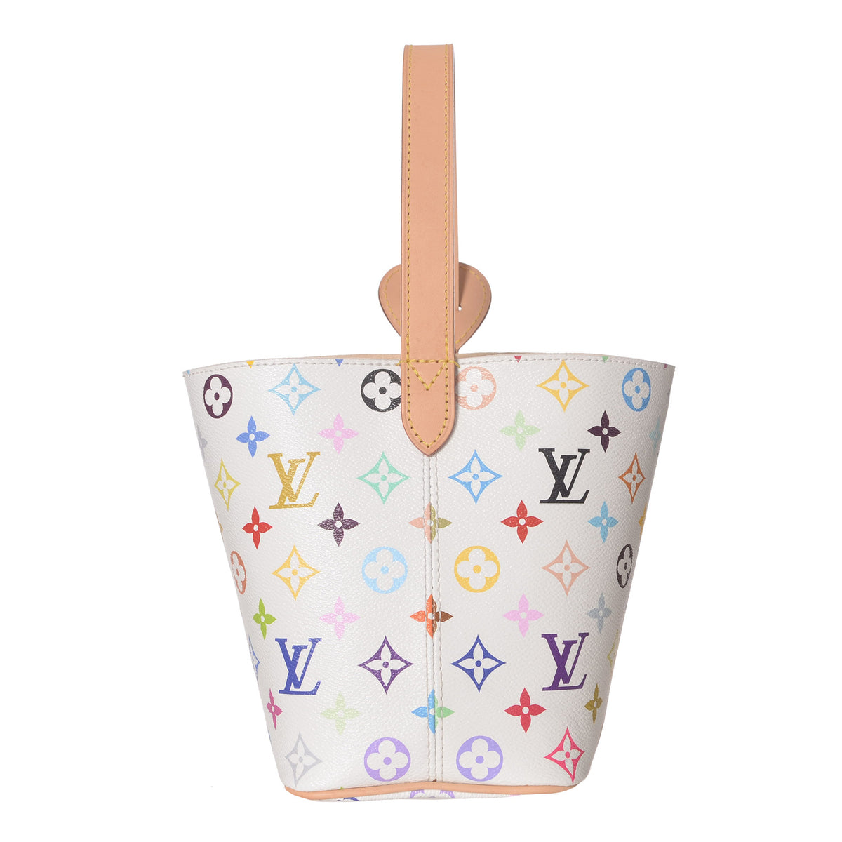 LOUIS VUITTON Takashi Murakami White Multicolour All In BB